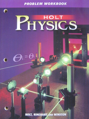 (image for) Holt Physics Problem Workbook (P) by Korsunsky, Berenstein,