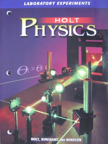 (image for) Holt Physics Laboratory Experiments (P) by Beidenweg, Komon,