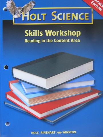 (image for) Holt Science Skills Workshop TE (TE)(P) by Darian & Krantz