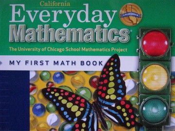(image for) California Everyday Mathematics K My First Math Book (CA)(P)