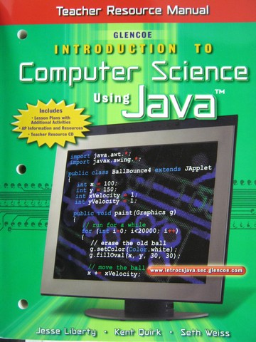 (image for) Introduction to Computer Science Using Java TRM (TE)(P)