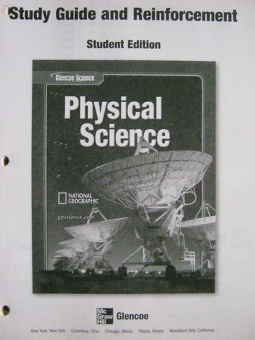 (image for) Glencoe Physical Science Study Guide & Reinforcement (P)