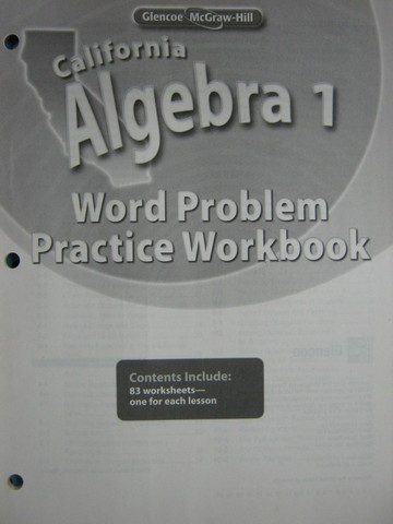 Worksheets Glencoe/mcgraw-hill Word Problem Practice Answers glencoe algebra 1 worksheet answer key mysticfudge word problem answers practice