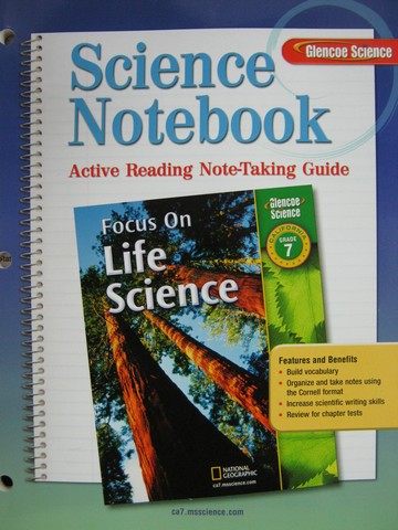 (image for) Focus on Life Science Science Notebook (CA)(P) - Click Image to Close