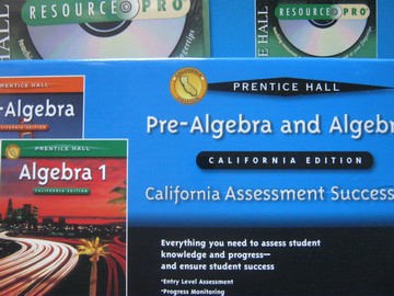 (image for) Algebra 1 California Assessment Success Kit (CA)(Pk)