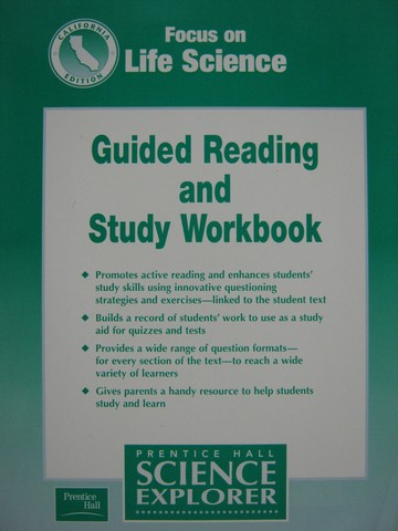 (image for) Focus on Life Science Guided Reading & Study Workbook (CA)(P)