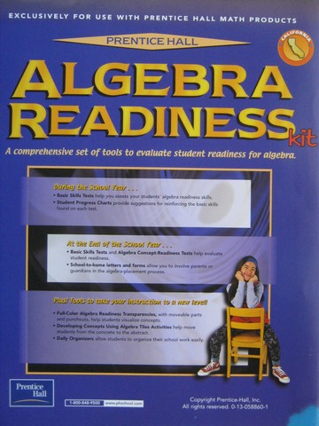 (image for) Algebra Readiness Kit California Edition (CA)(PK)