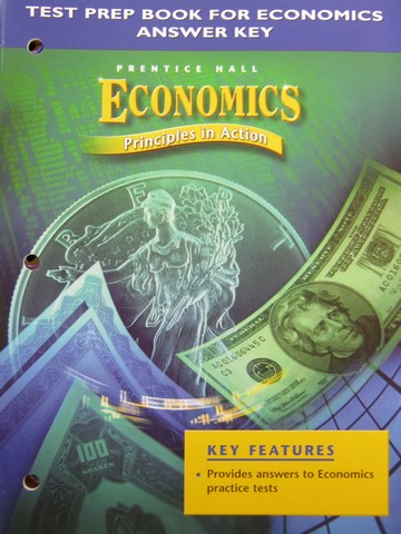 (image for) Economics Principles in Action Test Prep Book Answer Key (P)