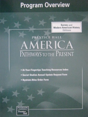 (image for) America Pathways to the Present Program Overview (P)