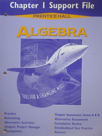 (image for) Algebra Tools for a Changing World Chapter 1 Support File (P)
