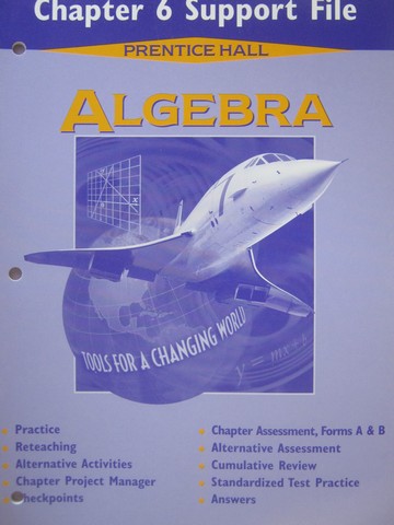 (image for) Algebra Tools for a Changing World Chapter 6 Support File (P)