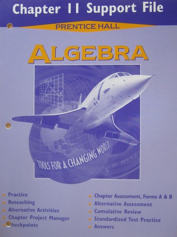 (image for) Algebra Tools for a Changing World Chapter 11 Support File (P)