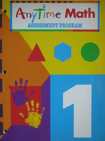 (image for) AnyTime Math 1 Assessment Program TG (TE)(P)