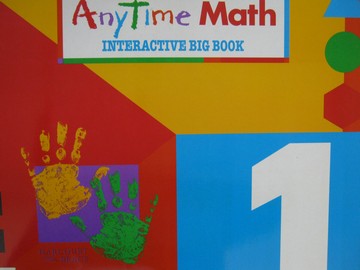 (image for) Anytime Math 1 Interactive Big Book (Spiral)(Big)