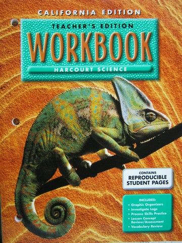 (image for) Harcourt Science 4 Workbook TE (CA)(TE)(P)