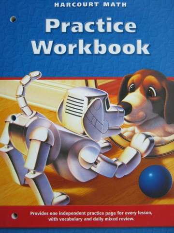 (image for) Harcourt Math 3 Practice Workbook (CA)(P)