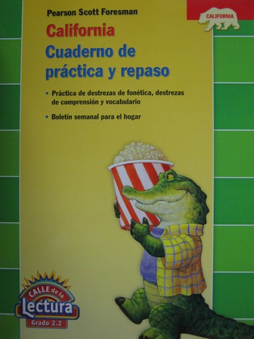 (image for) Calle de la Lectura 2.2 Cuaderno de practica y repaso (CA)(P) - Click Image to Close