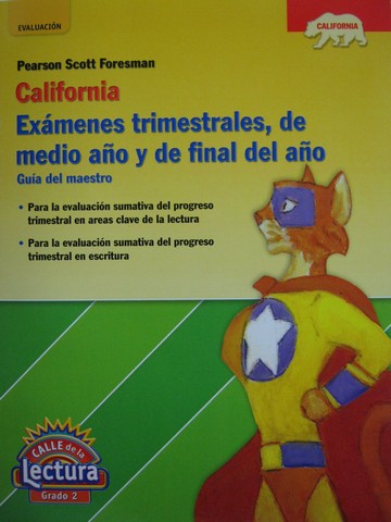 (image for) Calle de Lectura 2 California Examenes Trimedtrale (CA)(TE)(P) - Click Image to Close