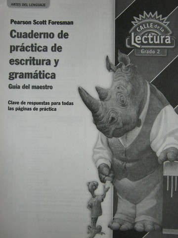 (image for) Calle de la Lectura 2 Cuaderno de practica de escritura (TE)(P) - Click Image to Close