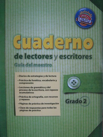 (image for) Calle de la Lectura 2 Cuaderno de lectores TE (TE)(P) - Click Image to Close