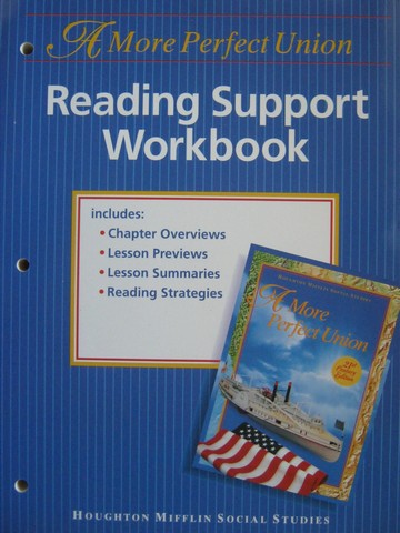 (image for) A More Perfect Union 8 21st Century Reading Support Workbook (P)