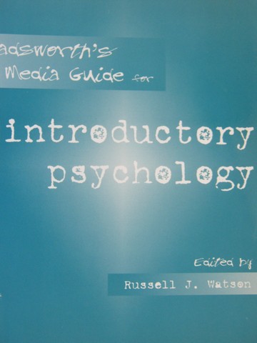 (image for) Introductory Psychology Media Guide (P) by Russell J Watson