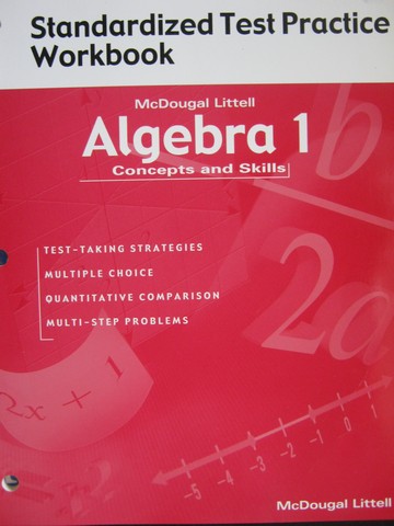 (image for) Algebra 1 Standardized Test Practice Workbook (P)