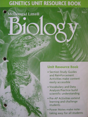 (image for) Biology Unit 3 Resource Book (P) - Click Image to Close