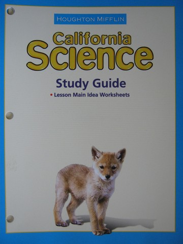 (image for) California Science K Study Guide with Answers (CA)(P) - Click Image to Close