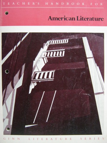 (image for) American Literature Teacher's Handbook (TE)(P) by Porter, Jr.,