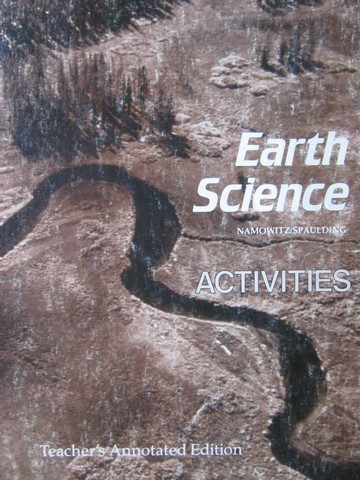 (image for) Earth Science Activities TAE (TE)(P) by Namowitz & Spaulding - Click Image to Close