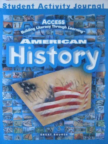 (image for) Access American History Student Activity Journal (P) by Duran,