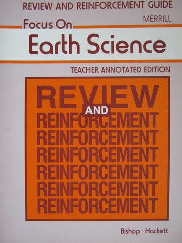 (image for) Focus on Earth Science Review & Reinforcement Guide TAE (TE)(P) - Click Image to Close