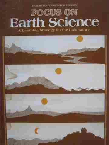 (image for) Focus on Earth Science A Learning Strategy for the Lab (TE)(P)