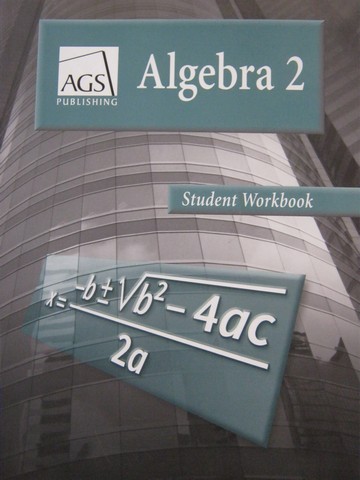 (image for) AGS Algebra 2 Student Workbook (P)