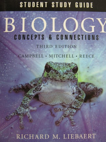 (image for) Biology Concepts & Connections 3e Student Study Guide (P)