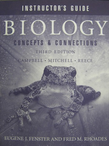 (image for) Biology Concepts & Connections 3rd Edition IG (TE)(P) by Fenster