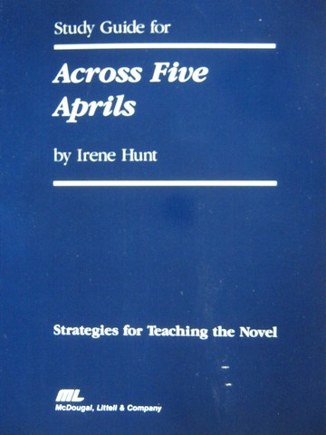 (image for) Across Five Aprils Study Guide (P)