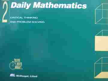 (image for) Daily Mathematics 2 Teacher's Manual (TE)(Spiral)