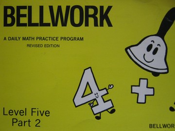 (image for) Bellwork Math 5 Part 2 Revised Edition (P) by De Pue & Kinney