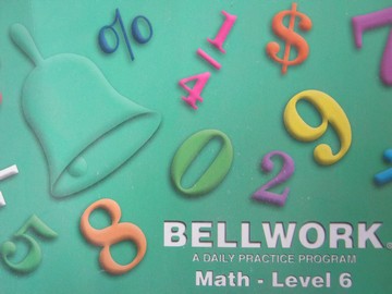 (image for) Bellwork Math 6 (P) by Charles W De Pue