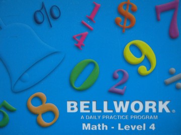 (image for) Bellwork Math 4 (P) by Charles W De Pue & Margaret Kinney