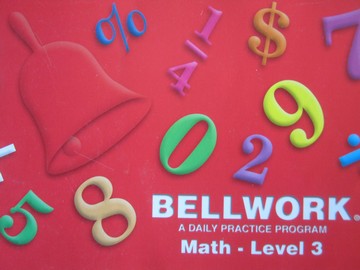 (image for) Bellwork Math 3 (P) by De Pue, Kinney, & De Pue
