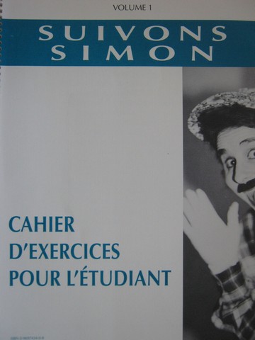 (image for) Suivons simon 1 Cahier D'Exercices pour L'etudiant (Spiral)