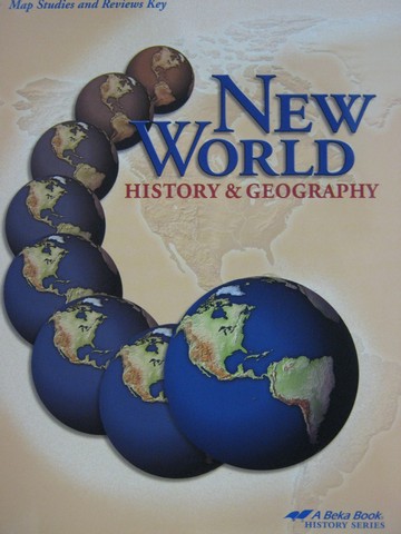 (image for) New World History & Geography Grade 6 Map Studies TE (TE)(P)