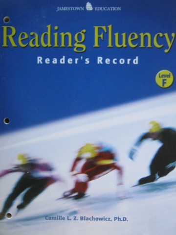 (image for) Reading Fluency F Reader's Record (P) - Click Image to Close