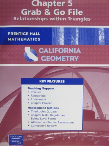(image for) California Geometry Chapter 5 Grab & Go File (CA)(P)