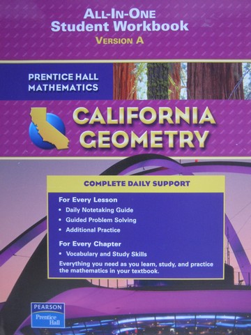 (image for) California Geometry All-in-One Student Workbook Version A (P)
