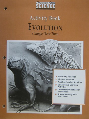 (image for) Evolution Change Over Time Activity Book (P)