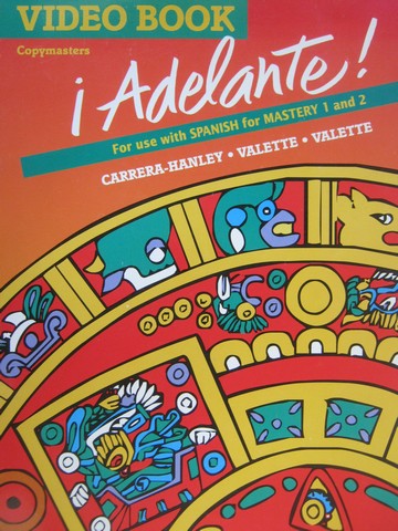 (image for) Adelante! Video Book Copymasters (P) by Carrera-Hanley, Valette,